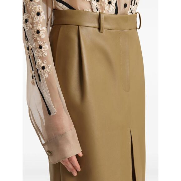 Khaite Neutrals Skirts - Straight Skirts Women - Picture 5 of 6